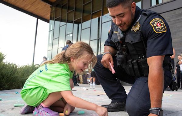 Cheyenne Police Department's Neighborhood Night brings the community out to play