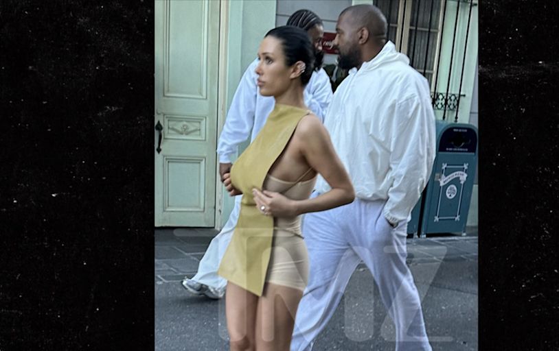 Kanye West and Bianca Censori Spend the Day at Disneyland