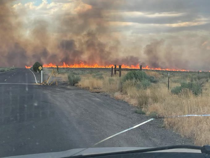 Level 3 ‘Go Now’ evacuation orders in place near Madras for Elk Lane Fire sparked by lightning storm