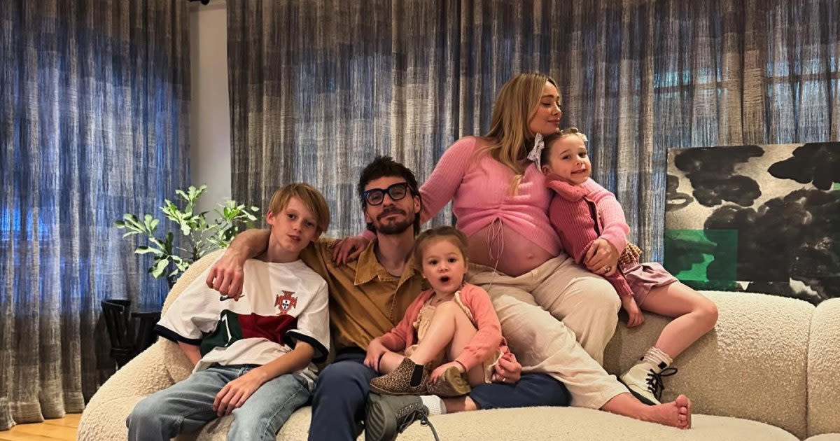 Pregnant Hilary Duff Shares Photos of Family Before Giving Birth