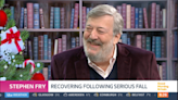 Stephen Fry details recovery after 'really serious' fall off stage