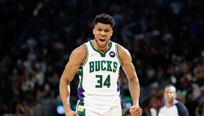 Giannis Antetokounmpo Goes Viral After Pushing Shai Gilgeous-Alexander At Olympics