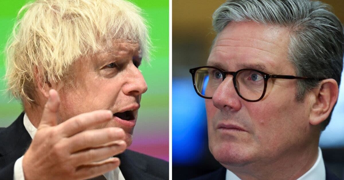 Boris Johnson accuses Keir Starmer of being 'deaf to immigration concerns'