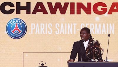 Trophées UNFP 2024: Chawinga Triumphs, Mbappé Leaves France On A High