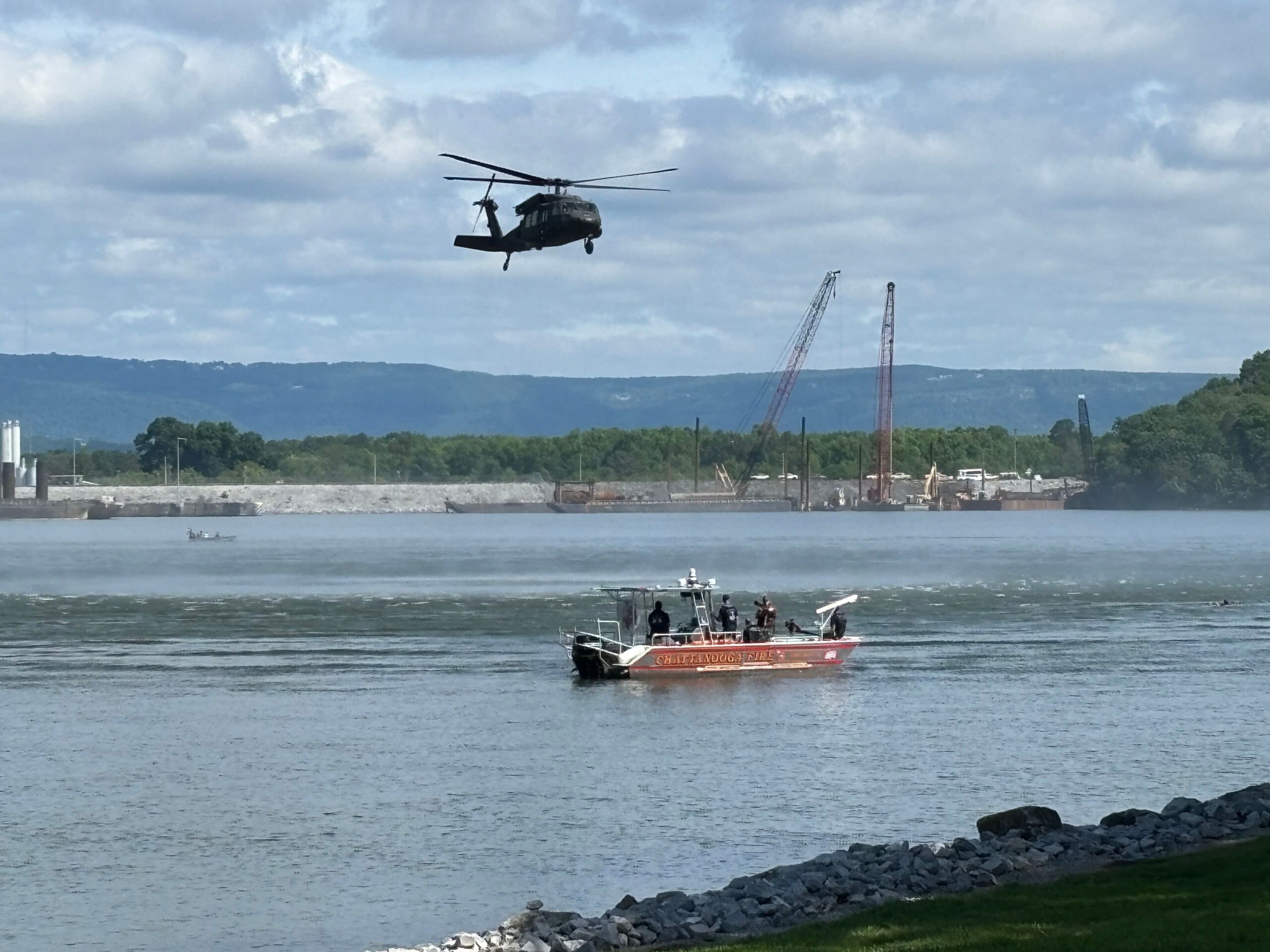 Water rescue training held on Chickamauga Lake - WDEF