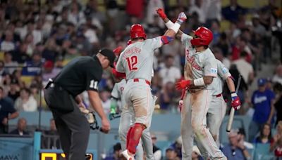 Kyle Schwarber’s three home run performance propels Phillies to series win over Dodgers