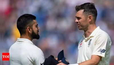 When Virat Kohli revealed that he used to copy James Anderson's bowling action | Cricket News - Times of India