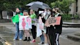 Marion teens rally in support of abortion rights, concerned about Supreme Court decision