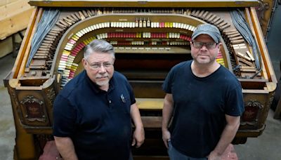 Reviving Hollywood glamor of the silent movie era, experts piece together a century-old pipe organ