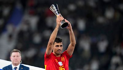 El centrocampista español Rodri dice que ganar la Euro 2024 es "el mejor día de mi carrera"