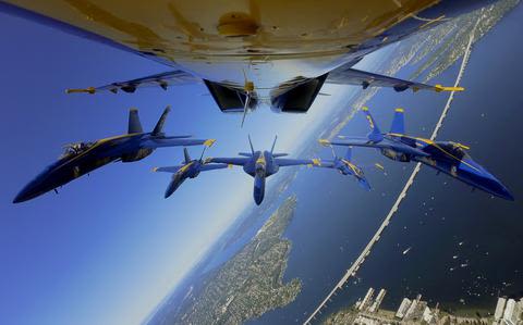 ‘The Blue Angels,’ filmed for IMAX, puts viewers in the ‘box’ with the elite flying squad