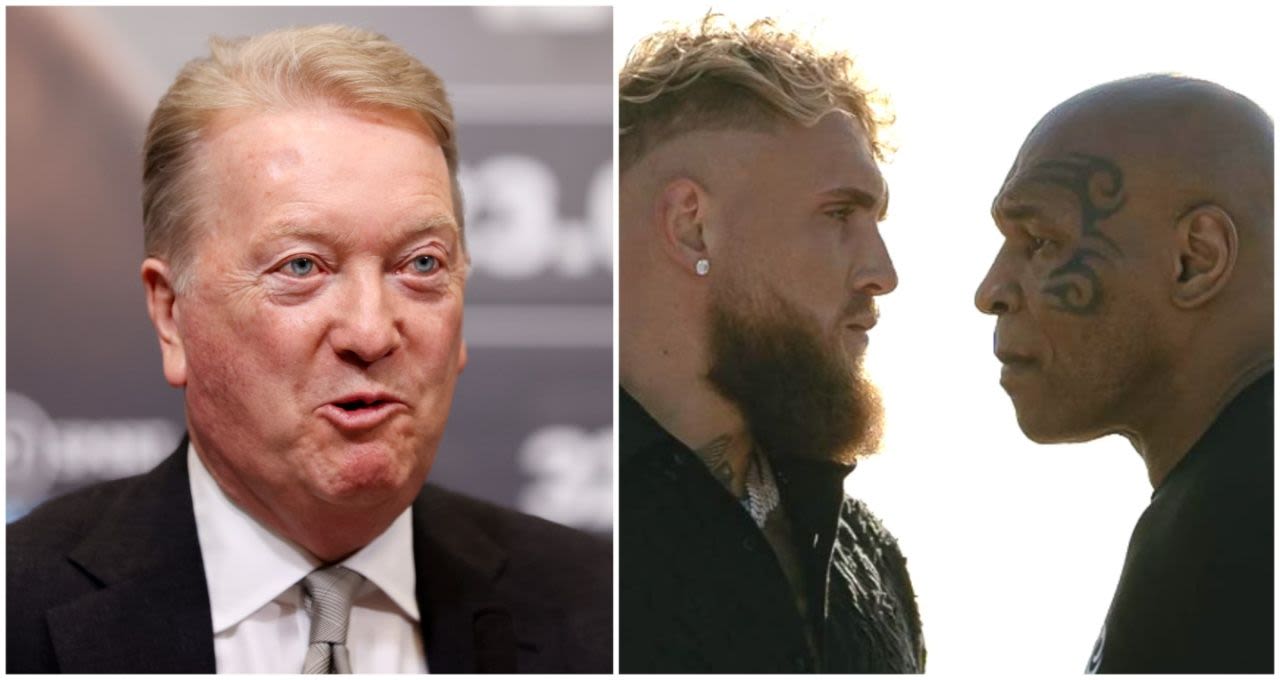 Frank Warren slams decision to make Jake Paul vs Mike Tyson a professional fight