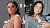 Tras anunciar que su familia crece, Aislinn Derbez aparece con bebé en brazos