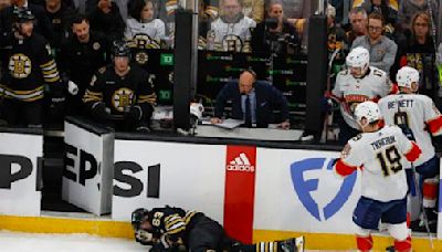 Without Brad Marchand, Bruins look for balance between retaliating and playing their game - The Boston Globe