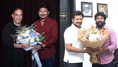 Kamal Haasan, Sivakarthikeyan, Vadivelu, Soori Meet TN's New Deputy CM Udhayanidhi Stalin