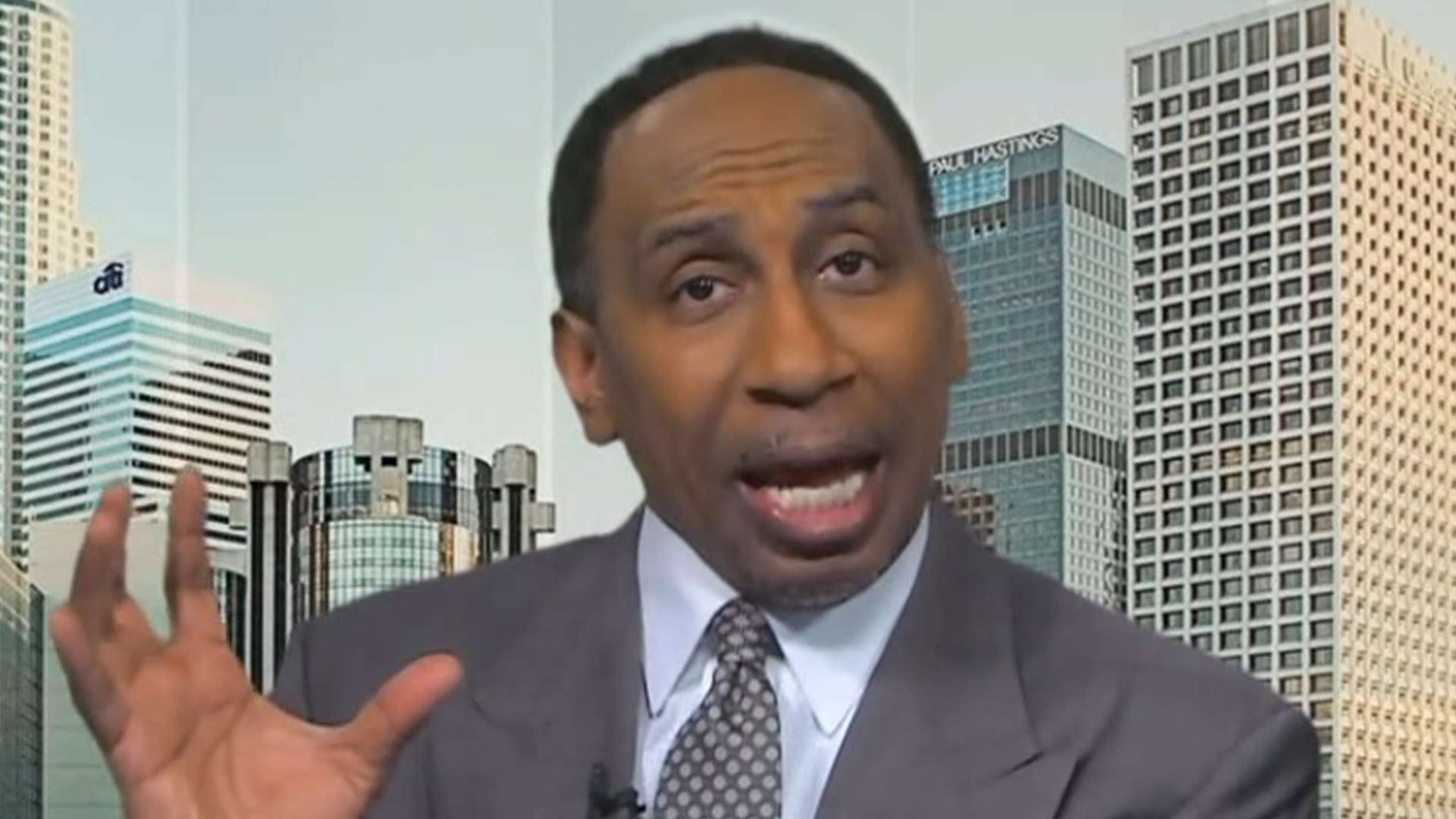 Stephen A. goes on 'all-time' First Take rant after Clippers' loss to Mavericks