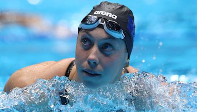 Gretchen Walsh in for Kate Douglass in 100m freestyle on USA Swimming Olympic roster