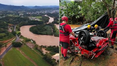 Chuvas causam estragos em cidades de SC; uma morte é registrada no estado