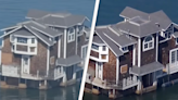 Mystery surrounding why there was a full-sized two-story house floating in San Francisco Bay