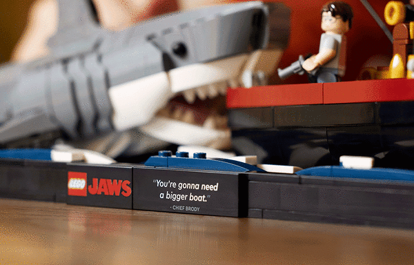LEGO unveils nearly 1,500-piece ‘JAWS’ brick set, recreating showdown with shark