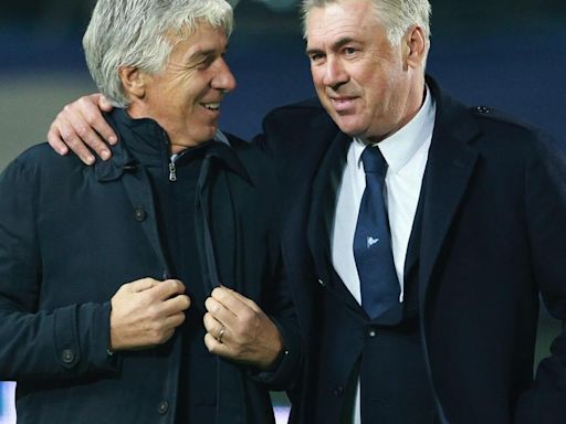 Ancelotti contra Gasperini: la vieja guardia italiana que domina Europa se reencuentra en la Supercopa