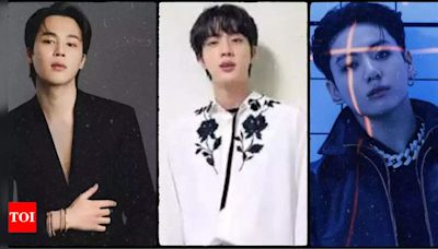 BTS Icons Jin, Jimin, and Jungkook soar on Billboard charts | K-pop Movie News - Times of India