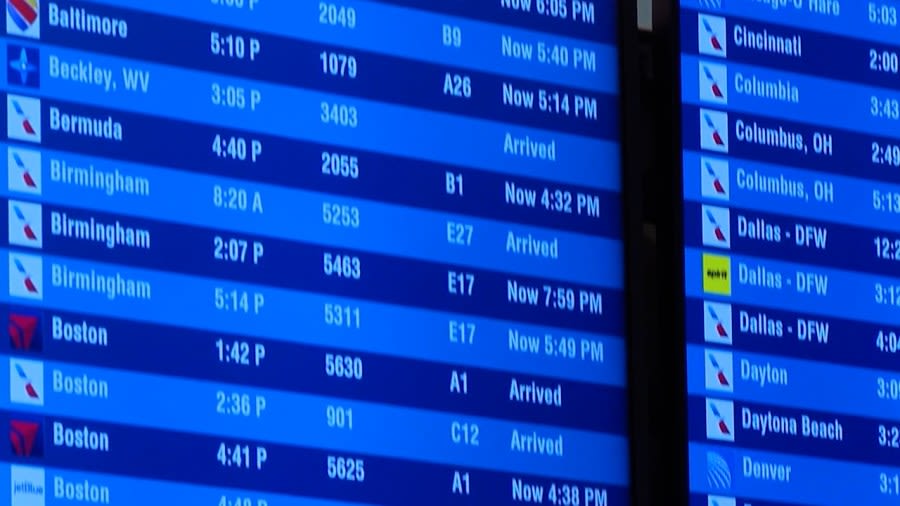 Charlotte airport travelers still impacted by Thursday night tech outage