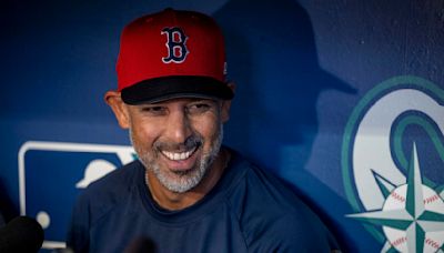 Red Sox manager Alex Cora picks up the first Opening Day win of his career