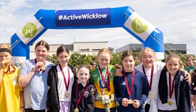 See photos as Wicklow students reach 100km milestone