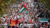 Braverman’s future hangs in balance amid pro-Palestine Armistice Day march row – live