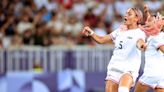 Trinity Rodman had fans in awe with her stunning goal to open the USWNT's scoring at the Paris Olympics