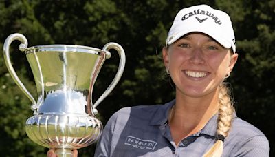 Ladies Italian Open: England's Amy Taylor claims maiden Ladies European Tour title with one-shot win