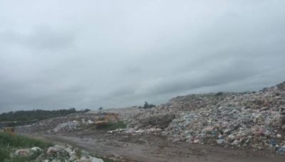 新豐掩埋場每年逾10起自燃火警 楊文科指示5年去化20萬噸垃圾