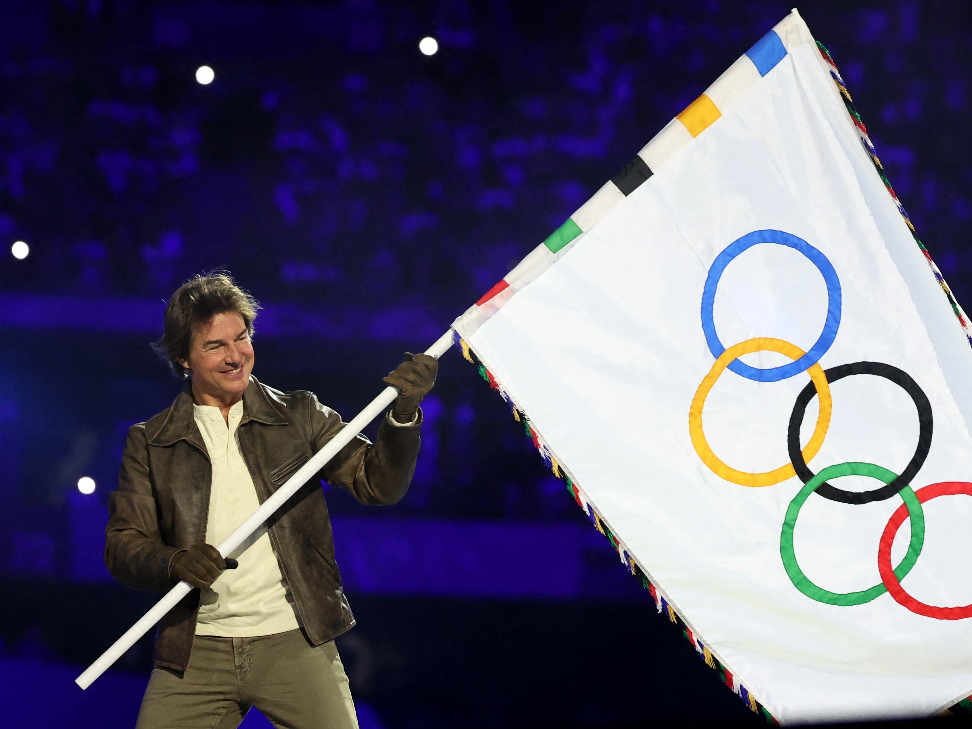 Tom Cruise didn't get paid for his showstopping roof jump at the Paris Olympics