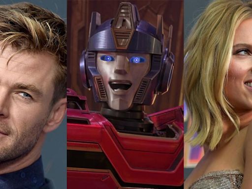 Transformers One, con Chris Hemsworth y Scarlett Johansson, presenta su primer tráiler