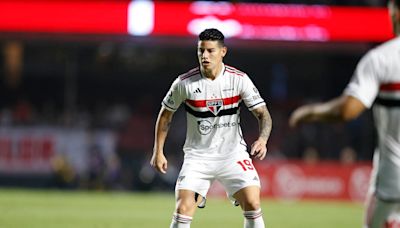 São Paulo e James Rodríguez negociam rescisão e jogador não se reapresentará ao clube