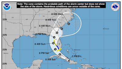 Tropical weather update: Wilmington area in potential path of the storm, impacts next week