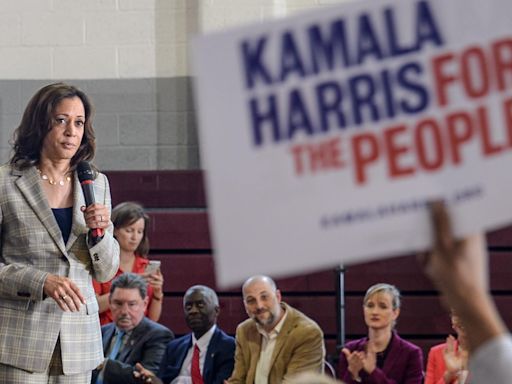 Looking for Kamala Harris campaign merch? T-shirts, lawn signs are already selling