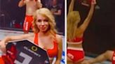 Luchador de MMA golpea a la "ring girl" y se desata un escándalo en pleno evento