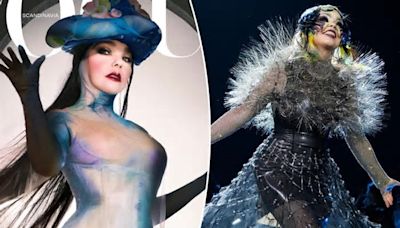 Björk models couture ‘merkin dress’ made from real human hair on Vogue Scandinavia cover