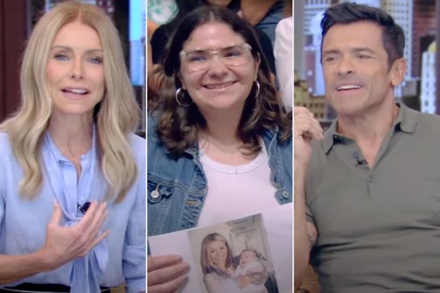 Kelly Ripa and Mark Consuelos Reunite with Their “All My Children ”Baby — Who Was a Stand-in for Her Twin Brother