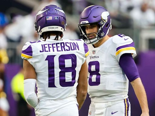 Justin Jefferson comprende que Kirk Cousins dejara a los Minnesota Vikings
