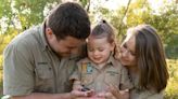 Bindi Irwin Praises Daughter Grace’s ‘Kindness Towards Animals’ as the Family Poses in Zoo Uniforms