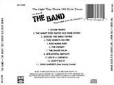 Night They Drove Old Dixie Down: The Best of the Band Live in Concert