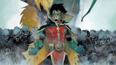 Hostilities break out in the first issue of DC vs. Vampires: World War V - and it's all Damian Wayne's fault