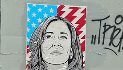 Kamala Harris’ Rallying Cry Inspires Electrifying New Street Art
