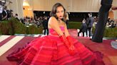 A 19-year-old TikTok star with 41 million followers went viral for her red chiffon dress at the 2022 Met Gala