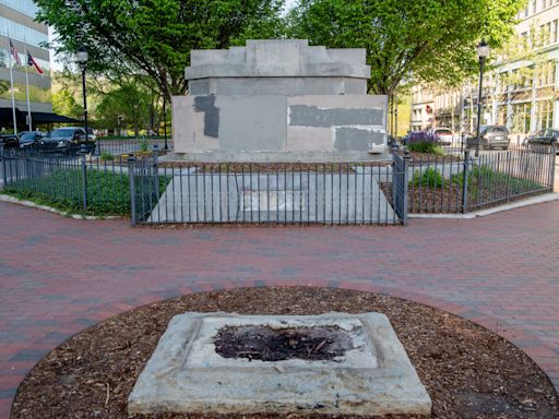 Despite top court ruling, plaintiffs try again to save Asheville Civil War gov. monument