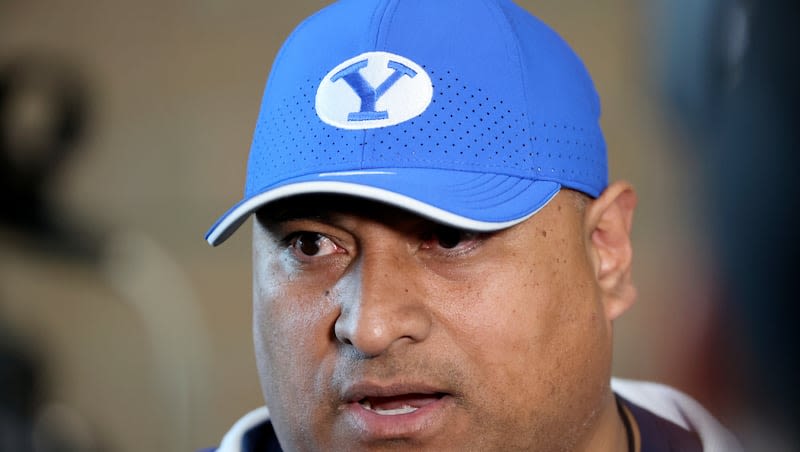 BYU’s Kalani Sitake is on this short list for the hottest of hot seat rankings