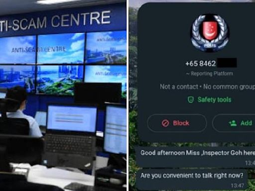 Scammers pretended to be police from Anti-Scam Centre to scam people out of at least $73,000